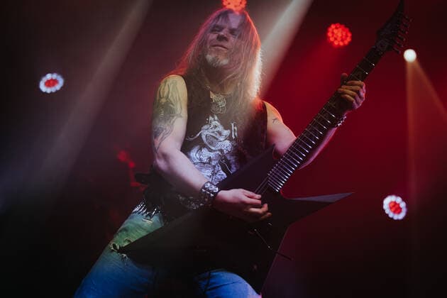 February 17, 2022, Wroclaw, Wroclaw, Poland: In the A2 club in WrocAöaw, the legendary metal group Vader started a tour in Poland. The tour includes 10 concerts and is called The Awakening of the Tyrants in pic: Piotr Wiwczarek Wroclaw Poland - ZUMAz123 20220217_zip_z123_012 Copyright: xKrzysztofxZatyckix