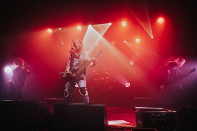February 17, 2022, Wroclaw, Wroclaw, Poland: In the A2 club in WrocAöaw, the legendary metal group Vader started a tour in Poland. The tour includes 10 concerts and is called The Awakening of the Tyrants Wroclaw Poland - ZUMAz123 20220217_zip_z123_017 Copyright: xKrzysztofxZatyckix