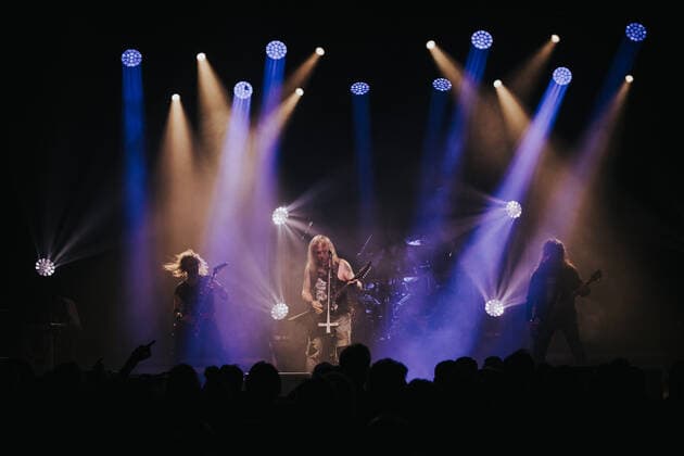 February 17, 2022, Wroclaw, Wroclaw, Poland: In the A2 club in WrocAöaw, the legendary metal group Vader started a tour in Poland. The tour includes 10 concerts and is called The Awakening of the Tyrants Wroclaw Poland - ZUMAz123 20220217_zip_z123_031 Copyright: xKrzysztofxZatyckix