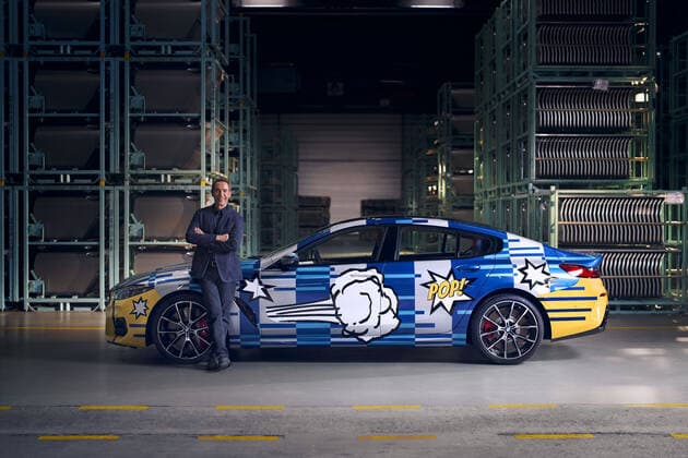 BMW have teamed up with artist Jeff Koons to create an exclusive version of their M850i xDrive Gran CoupÃ . Only 99 of the 8 X JEFF KOONS, the most elaborately designed vehicle in all of BMW s history will be made. The car is being presented to a global audience for the first time on the occasion of Frieze Los Angeles, which runs from 17-20 February. Its striking pop art inspired design combines eleven different exterior colors ranging from blue to silver as well as from yellow to black. In a statement, Koons said: My edition of the BMW 8 Series is my dream car! It is very special to me and I?ve wanted to create a special edition BMW for a long time. It is sporty and flashy as well as minimalist and conceptual. I can?t wait to driv Copyright: xEnesxKucevicxPhotographyx 51182849 EDITORIAL USE ONLY. NOT FOR USE BY NEWSPAPERS BASED IN THE UK.