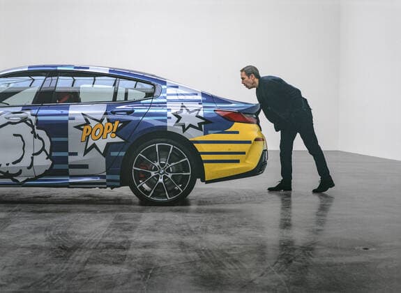 BMW have teamed up with artist Jeff Koons to create an exclusive version of their M850i xDrive Gran CoupÃ . Only 99 of the 8 X JEFF KOONS, the most elaborately designed vehicle in all of BMW s history will be made. The car is being presented to a global audience for the first time on the occasion of Frieze Los Angeles, which runs from 17-20 February. Its striking pop art inspired design combines eleven different exterior colors ranging from blue to silver as well as from yellow to black. In a statement, Koons said: My edition of the BMW 8 Series is my dream car! It is very special to me and I?ve wanted to create a special edition BMW for a long time. It is sporty and flashy as well as minimalist and conceptual. I can?t wait to driv Copyright: xx 51182837 EDITORIAL USE ONLY. NOT FOR USE BY NEWSPAPERS BASED IN THE UK.