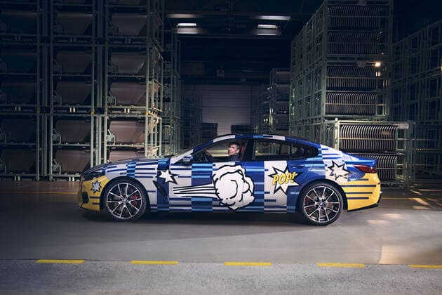 BMW have teamed up with artist Jeff Koons to create an exclusive version of their M850i xDrive Gran CoupÃ . Only 99 of the 8 X JEFF KOONS, the most elaborately designed vehicle in all of BMW s history will be made. The car is being presented to a global audience for the first time on the occasion of Frieze Los Angeles, which runs from 17-20 February. Its striking pop art inspired design combines eleven different exterior colors ranging from blue to silver as well as from yellow to black. In a statement, Koons said: My edition of the BMW 8 Series is my dream car! It is very special to me and I?ve wanted to create a special edition BMW for a long time. It is sporty and flashy as well as minimalist and conceptual. I can?t wait to driv Copyright: xEnesxKucevicxPhotographyx 51182829 EDITORIAL USE ONLY. NOT FOR USE BY NEWSPAPERS BASED IN THE UK.