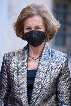 22-02-2022 Madrid Queen Sofia at the Ibero-American patronage awards of the Callia foundation in Madrid. No Spain Â  Copyright: xPPEx