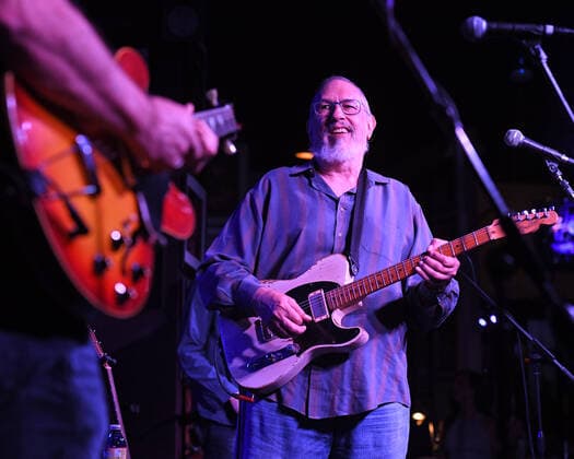 BOCA RATON - FEBRUARY 26: David Bromberg performs at The Funky Biscuit on February 26, 2022 in Boca Raton, Florida. Copyright: xmpi04x