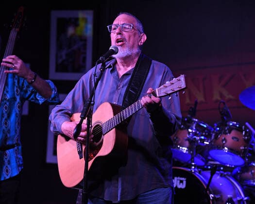 BOCA RATON - FEBRUARY 26: David Bromberg performs at The Funky Biscuit on February 26, 2022 in Boca Raton, Florida. Copyright: xmpi04x