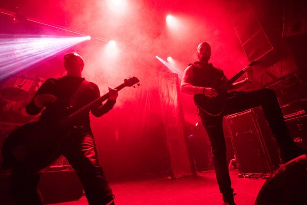 Mayhem live in Oslo, Norway Oslo, Norway. 27th, February 2022. The Norwegian black metal band Mayhem performs a live concert at Rockefeller in Oslo. Oslo Norway  Copyright: xGonzalesxPhoto Jan-ErikxEriksenx