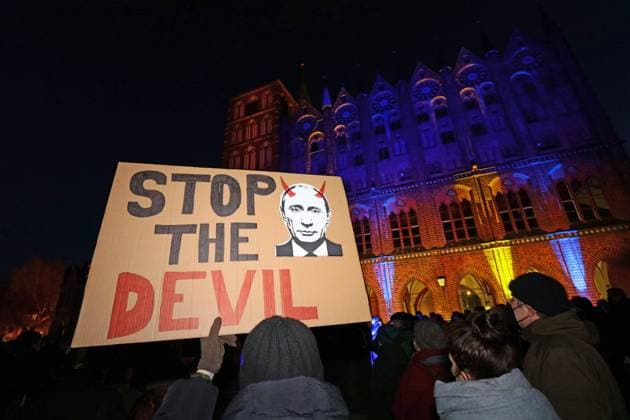 Ukraine-Solibekundung Stralsund *** Ukraine Stralsund solidarity statement