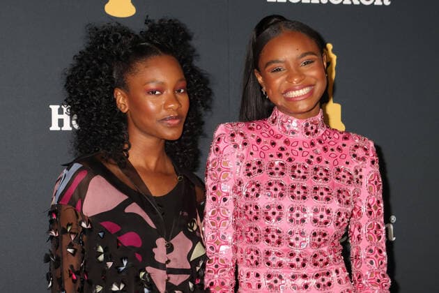 Demi Singleton, Saniyya Sidney 02 28 2022 The 5th Annual Hollywood Critics Association Film Awards held at the Avalon Hollywood in Los Angeles, CA  Copyright: xI.xHasegawax 34333-044HNW