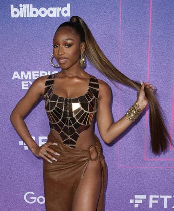 March 2, 2022, Inglewood, CA, USA: Normani attends Billboard Women in Music 2022 at YouTube Theater on March 02, 2022 in Inglewood, California. Inglewood USA - ZUMAs181 20220302_zea_s181_149 Copyright: xImagespacex