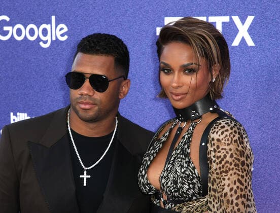 March 2, 2022, Inglewood, CA, USA: Russell Wilson and Ciara attend Billboard Women in Music 2022 at YouTube Theater on March 02, 2022 in Inglewood, California. Inglewood USA - ZUMAs181 20220302_zea_s181_027 Copyright: xImagespacex