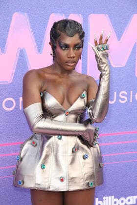 March 2, 2022, Inglewood, CA, USA: Doechii attends Billboard Women in Music 2022 at YouTube Theater on March 02, 2022 in Inglewood, California. Inglewood USA - ZUMAs181 20220302_zea_s181_009 Copyright: xImagespacex