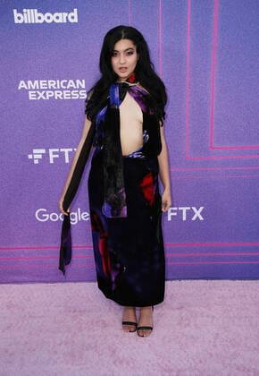 March 2, 2022, Inglewood, CA, USA: Dounia attends Billboard Women in Music 2022 at YouTube Theater on March 02, 2022 in Inglewood, California. Inglewood USA - ZUMAs181 20220302_zea_s181_294 Copyright: xImagespacex