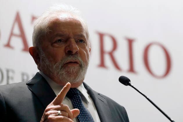 Former President of Brazil, Lula Da Silva Meet With Mexican Legislators MEXICO CITY, MEXICO - MARCH 3, 2022: Former President of Brazil, Luiz Inacio Lula da Silva, talks during a conversational with the deputies at the MexicoÂ s Chamber of Deputies. On March 3, 2022 In Mexico City, Mexico. (Photo by Luis Barron Eyepix Group). Copyright: xLuisxBarronx xEyepixxGroupx EYEPIX_LB_03032022_57325