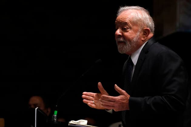 Former President of Brazil, Lula Da Silva Meet With Mexican Legislators MEXICO CITY, MEXICO - MARCH 3, 2022: Former President of Brazil, Luiz Inacio Lula da Silva, talks during a conversational with the deputies at the MexicoÂ s Chamber of Deputies. On March 3, 2022 In Mexico City, Mexico. (Photo by Luis Barron Eyepix Group). Copyright: xLuisxBarronx xEyepixxGroupx EYEPIX_LB_03032022_57327