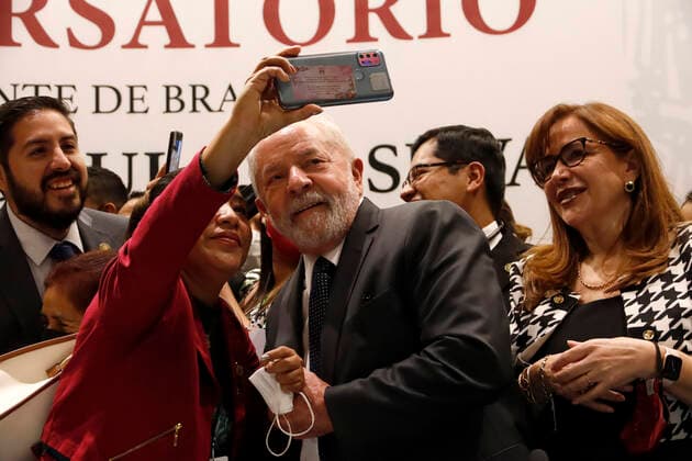 Former President of Brazil, Lula Da Silva Meet With Mexican Legislators MEXICO CITY, MEXICO - MARCH 3, 2022: Former President of Brazil, Luiz Inacio Lula da Silva participates in a conversational with the deputies at the MexicoÂ s Chamber of Deputies. On March 3, 2022 In Mexico City, Mexico. (Photo by Luis Barron Eyepix Group). Copyright: xLuisxBarronx xEyepixxGroupx EYEPIX_LB_03032022_57330