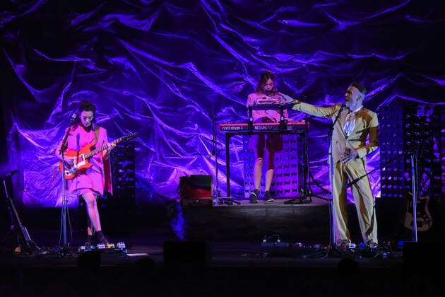 Asaf Avidan and his band in concert during Anagnorisis Tour Auditorium Parco della Musica Rome, Italy March 3, 2022  Copyright: xRobertoxBettacchi SportReporterx xx 0