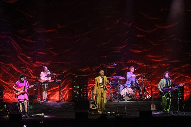 Asaf Avidan and his band in concert during Anagnorisis Tour Auditorium Parco della Musica Rome, Italy March 3, 2022  Copyright: xRobertoxBettacchi SportReporterx xx 0