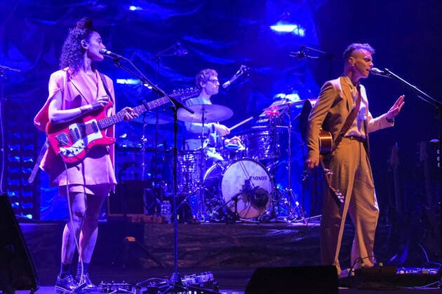 Asaf Avidan and his band in concert during Anagnorisis Tour Auditorium Parco della Musica Rome, Italy March 3, 2022  Copyright: xRobertoxBettacchi SportReporterx xx 0