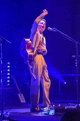 Asaf Avidan in concert during Anagnorisis Tour Auditorium Parco della Musica Rome, Italy March 3, 2022  Copyright: xRobertoxBettacchi SportReporterx xx 0