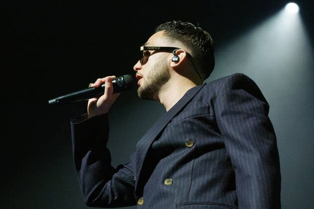 March 3, 2022, Madrid, Spain: Anton Alvarez Alfaro, better known by his stage name C. Tangana performs at the Wizink Center. .This concert is part of the tour El Madrileno, Sin cantar ni afinar Tour and in it, C Tangana presents his work El Madrileno , the best-selling album in Spain in 2021. Madrid Spain - ZUMAs197 20220303_zaa_s197_441 Copyright: xAtilanoxGarciax