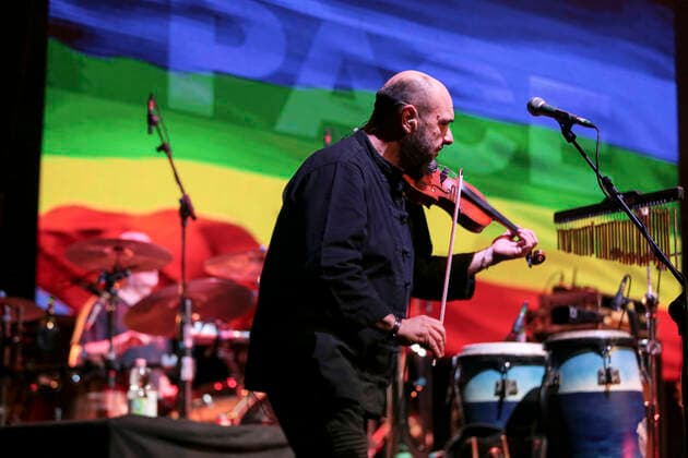 Entertainment Bilder des Tages I Nomadi in concert with Solo Esseri Umani Tour 2022 I Nomadi in concert with Solo Esseri Umani Tour 2022, in the Auditorium Parco della Musica in Rome. with open Micol Arpa Rock. Rome Italy Auditorium Parco della Musica Copyright: DanielaxFranceschelli