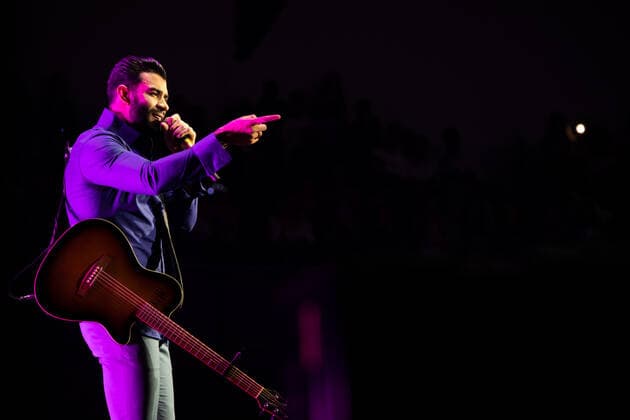 March 5, 2022, Porto, Portugal: Brazilian singer Gusttavo Lima, best known for his Sertanejo musical style, performed at the SuperBock Arena, in Porto. Porto Portugal - ZUMAs197 20220305_zaa_s197_433 Copyright: xRitaxFrancax