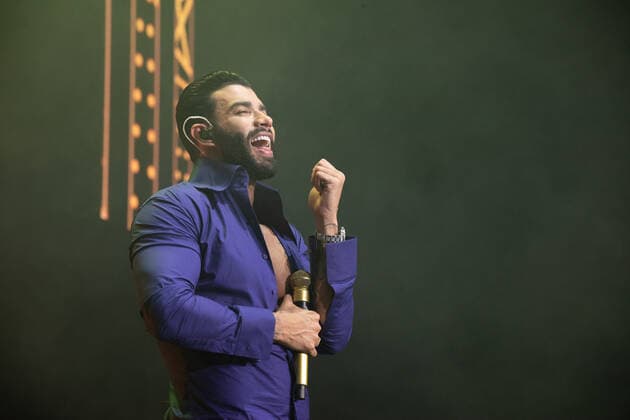 March 5, 2022, Porto, Portugal: Brazilian singer Gusttavo Lima, best known for his Sertanejo musical style, performed at the SuperBock Arena, in Porto. Porto Portugal - ZUMAs197 20220305_zaa_s197_441 Copyright: xRitaxFrancax