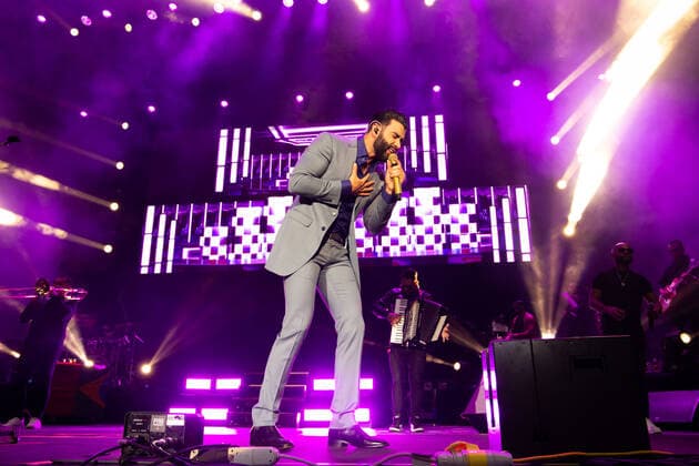 March 5, 2022, Porto, Portugal: Brazilian singer Gusttavo Lima, best known for his Sertanejo musical style, performed at the SuperBock Arena, in Porto. Porto Portugal - ZUMAs197 20220305_zaa_s197_452 Copyright: xRitaxFrancax