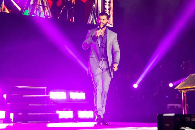 March 5, 2022, Porto, Portugal: Brazilian singer Gusttavo Lima, best known for his Sertanejo musical style, performed at the SuperBock Arena, in Porto. Porto Portugal - ZUMAs197 20220305_zaa_s197_447 Copyright: xRitaxFrancax