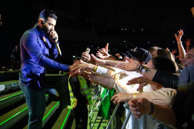 March 5, 2022, Porto, Portugal: Brazilian singer Gusttavo Lima, best known for his Sertanejo musical style, performed at the SuperBock Arena, in Porto. Porto Portugal - ZUMAs197 20220305_zaa_s197_458 Copyright: xRitaxFrancax