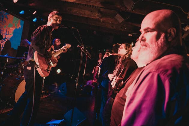 Porridge Radio Copenhagen, Denmark. 05th, March 2022. The British indie rock band Porridge Radio performs a live concert at Loppen in Copenhagen. Here vocalist and musician Dana Margolin is seen live on stage. Copenhagen Denmark  Copyright: xGonzalesxPhoto MathiasxKristensex