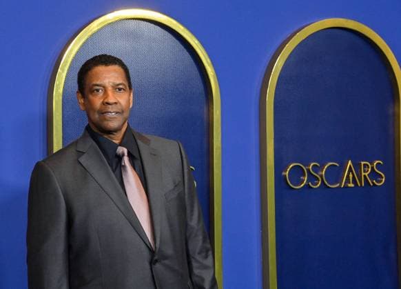 Denzel Washington attends the 94th annual Oscars nominees luncheon at the Fairmont Century Plaza on Monday, March 7, 2022.  LAP20220307221 JIMxRUYMEN