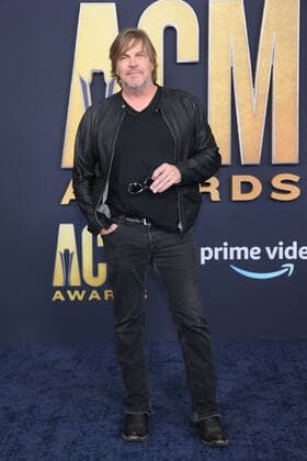 Country music artist Jack Ingram arrives for the 2022 Academy of Country Music Awards at Allegiant Stadium in Las Vegas, Nevada on Monday, March 7, 2022.  LAV20220307015 JAMESxATOA