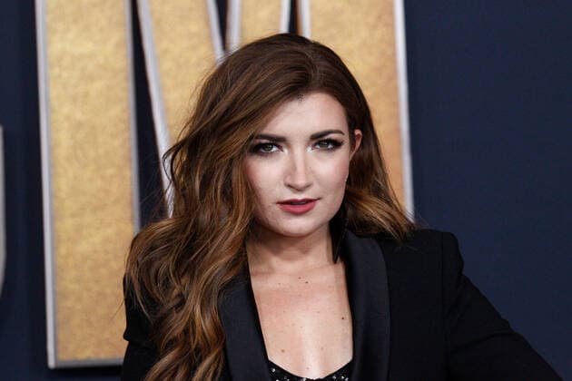 Canadian singer Tenille Townes arrives for the 2022 Academy of Country Music Awards at Allegiant Stadium in Las Vegas, Nevada on Monday, March 7, 2022.  LAV20220307028 JAMESxATOA