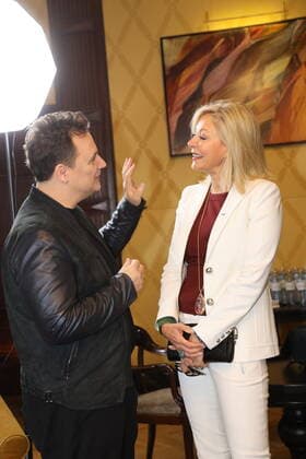 PK WOMEN OF THE YEAR AWARD 2022 Vienna, 08 03 2022 Guido Maria KRETSCHMER , Nadja SWAROVSKI