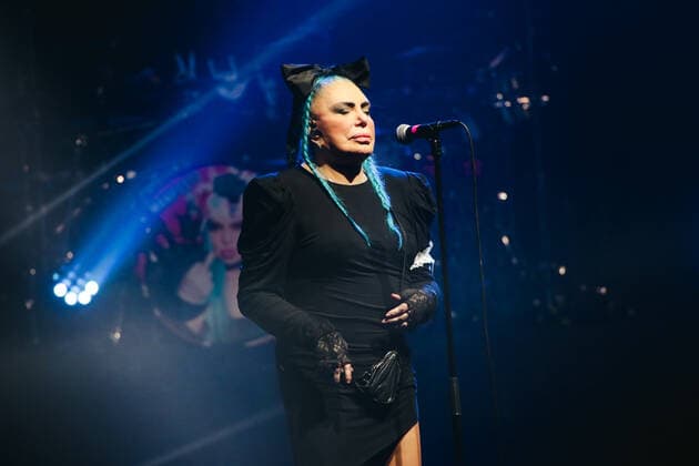 Loredana Berte performs live for the Manifesto Tour 2022 at Repower Theatre in Milano, Italy, on March 07 2022  Copyright: xMairoxCinquettix xipa-agency.netx xx 0
