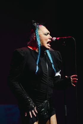Loredana Berte performs live for the Manifesto Tour 2022 at Repower Theatre in Milano, Italy, on March 07 2022  Copyright: xMairoxCinquettix xipa-agency.netx xx 0