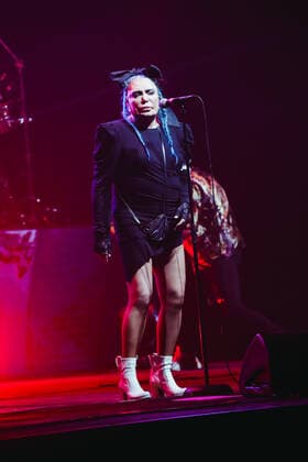 Loredana Berte performs live for the Manifesto Tour 2022 at Repower Theatre in Milano, Italy, on March 07 2022  Copyright: xMairoxCinquettix xipa-agency.netx xx 0