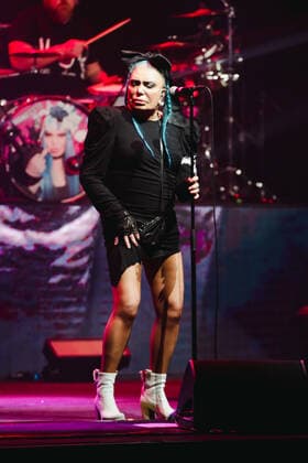 Loredana Berte performs live for the Manifesto Tour 2022 at Repower Theatre in Milano, Italy, on March 07 2022  Copyright: xMairoxCinquettix xipa-agency.netx xx 0