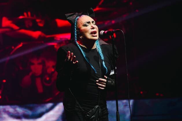 Loredana Berte performs live for the Manifesto Tour 2022 at Repower Theatre in Milano, Italy, on March 07 2022  Copyright: xMairoxCinquettix xipa-agency.netx xx 0