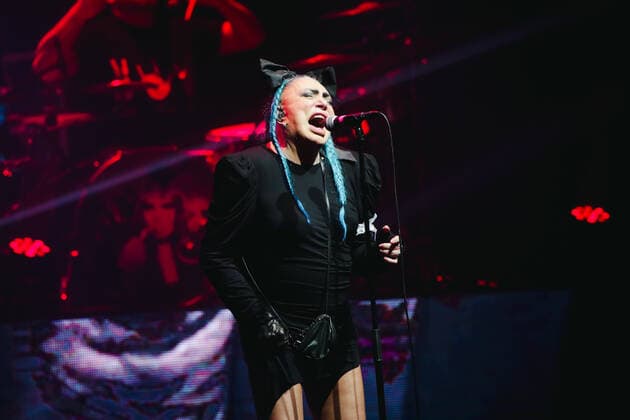 Loredana Berte performs live for the Manifesto Tour 2022 at Repower Theatre in Milano, Italy, on March 07 2022  Copyright: xMairoxCinquettix xipa-agency.netx xx 0