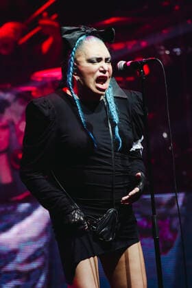 Loredana Berte In Concert Loredana Berte performs live for the Manifesto Tour 2022 at Repower Theatre in Milano, Italy, on March 07 2022 Milano Italy  Copyright: xMairoxCinquettix originalFilename: cinquetti-loredana220307_npIjH.jpg