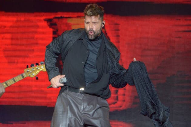 Ricky Martin Movimiento Tour Concert MEXICO CITY, MEXICO - MARCH 8, 2022: Puerto Rican singer Ricky Martin performs on stage during his Movimiento Tour concert at Foro sol. On March 8, 2022 in Mexico City, Mexico. (Photo by Jaime Nogales Eyepix Group) Copyright: xJaimexNogalesx xEyepixxGroupx EYEPIX_JN_08032022_57768