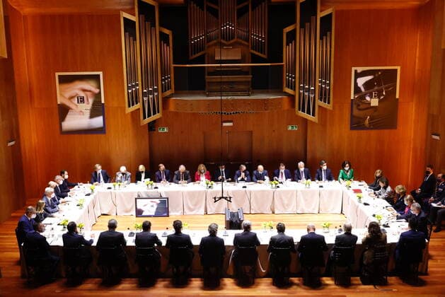 09-03-2022 Madrid Queen Sofia attend a meeting with the board of trustees of the Reina Sofia highschool of music in Madrid. Â  Copyright: xPPEx