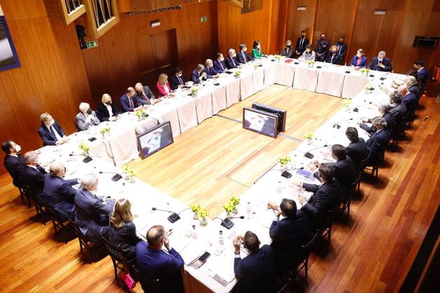 09-03-2022 Madrid Queen Sofia attend a meeting with the board of trustees of the Reina Sofia highschool of music in Madrid. Â  Copyright: xPPEx