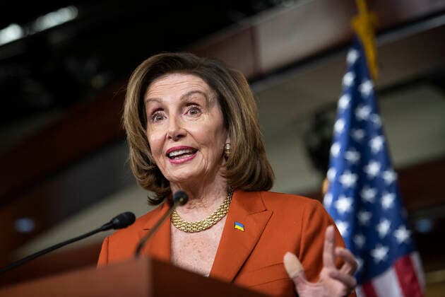 Speaker of the United States House of Representatives Nancy Pelosi (Democrat of California) offers remarks at her weekly press conference at the US Capitol in Washington, DC, Wednesday, March 9, 2022. Copyright: xRodxLamkeyx xCNPx MediaPunchx