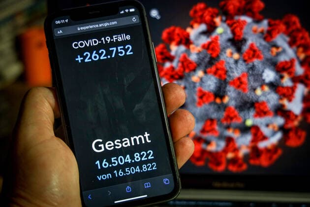 Coronavirus in Germany Covid 19 Robert Koch Institute Dashboard 10 03 2022 Robert Koch Institute 7 days incidence 1288.5 7 days number of cases 1 154 620 COVID 19 cases 16 504 822 additions of 262 752 compared to previous day COVID 19 deaths 125 023 additions of 259 compared to previous day