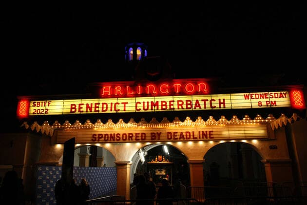 March 9, 2022, Santa Barbara, CA, USA: Atmosphere outside the Cinema Vanguard Award ceremony honoring Benedict Cumberbatch during the 2022 Santa Barbara International Film Festival at The Arlington Theatre on March 09, 2022 in Santa Barbara, California. Santa Barbara USA - ZUMAs181 20220309_zea_s181_006 Copyright: xImagespacex