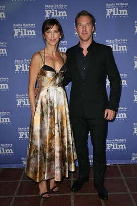 March 9, 2022, Santa Barbara, CA, USA: Sophie Hunter and Benedict Cumberbatch attend the Cinema Vanguard Award ceremony honoring Benedict Cumberbatch during the 2022 Santa Barbara International Film Festival at The Arlington Theatre on March 09, 2022 in Santa Barbara, California. Santa Barbara USA - ZUMAs181 20220309_zea_s181_044 Copyright: xImagespacex