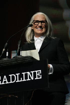 March 9, 2022, Santa Barbara, CA, USA: Jane Campion seen onstage during the Cinema Vanguard Award ceremony honoring Benedict Cumberbatch during the 2022 Santa Barbara International Film Festival at The Arlington Theatre on March 09, 2022 in Santa Barbara, California. Santa Barbara USA - ZUMAs181 20220309_zea_s181_064 Copyright: xImagespacex